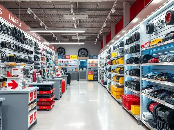 Kauffman Auto Supply shop interior