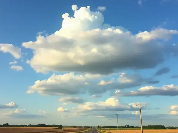 Minnesota road and landscape