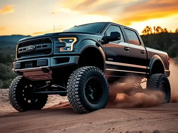 Custom lifted Ford F-150 project